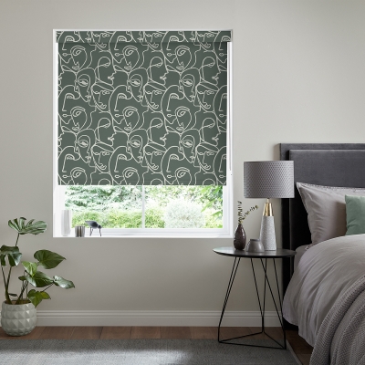 Product photograph of Mapi Forest Roller Blind from Choice Furniture Superstore