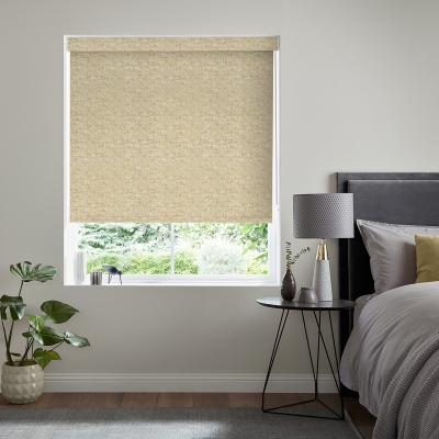 Product photograph of Mead Gold Roller Blind from Choice Furniture Superstore