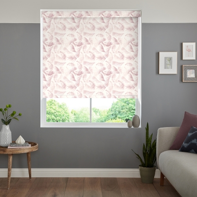 Product photograph of Pernille Blush Roller Blind from Choice Furniture Superstore