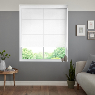 Product photograph of Ryland Snow Roller Blind from Choice Furniture Superstore