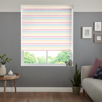 Product photograph of Walsh Candy Roller Blind from Choice Furniture Superstore