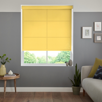 Product photograph of Boho Lemon Roller Blind from Choice Furniture Superstore