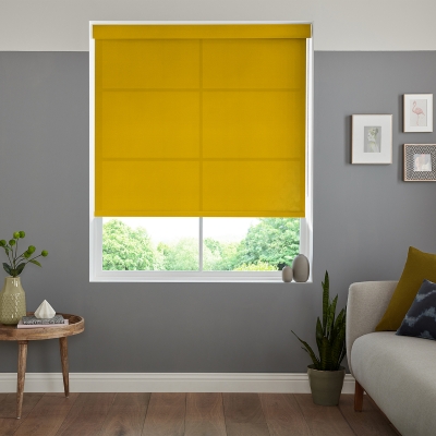 Product photograph of Boho Ochre Roller Blind from Choice Furniture Superstore