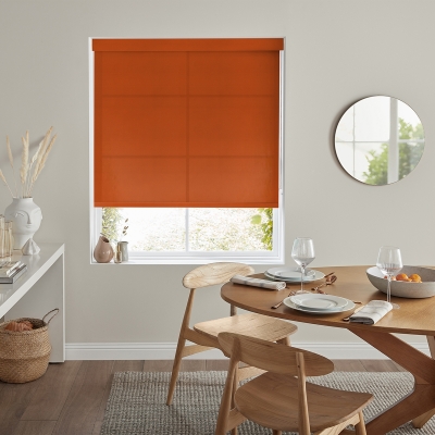 Product photograph of Boho Red Roller Blind from Choice Furniture Superstore