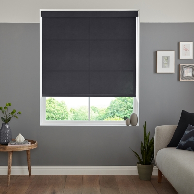 Product photograph of Boho Slate Roller Blind from Choice Furniture Superstore