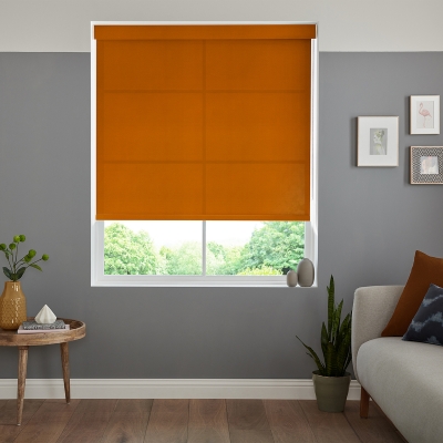 Product photograph of Boho Terracotta Roller Blind from Choice Furniture Superstore