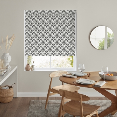 Product photograph of Cinna Charcoal Roller Blind from Choice Furniture Superstore