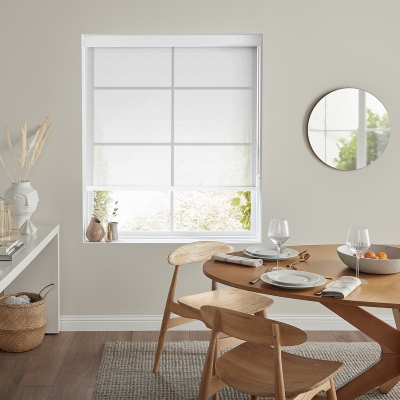 Product photograph of Dion Fog Roller Blind from Choice Furniture Superstore