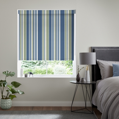 Product photograph of Ely Indigo Roller Blind from Choice Furniture Superstore