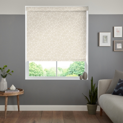 Product photograph of Iago Oyster Roller Blind from Choice Furniture Superstore