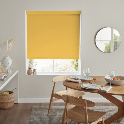 Product photograph of Miranda Buttercup Roller Blind from Choice Furniture Superstore