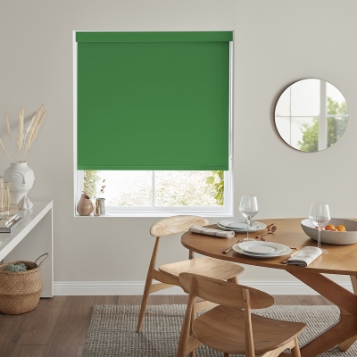 Product photograph of Miranda Emerald Roller Blind from Choice Furniture Superstore