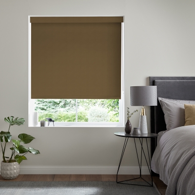 Product photograph of Miranda Sandalwood Roller Blind from Choice Furniture Superstore