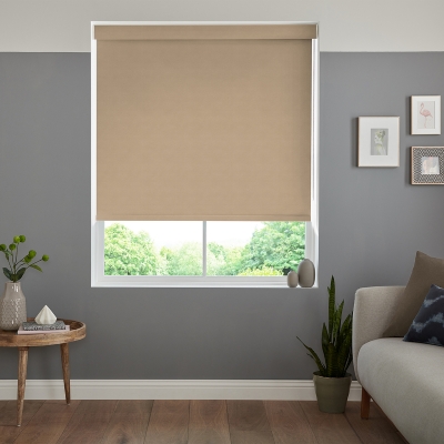 Product photograph of Renard Fawn Roller Blind from Choice Furniture Superstore