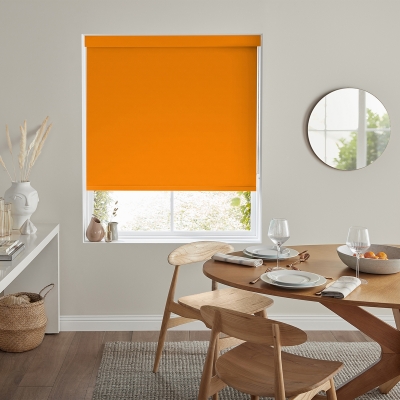Product photograph of Renard Orange Roller Blind from Choice Furniture Superstore