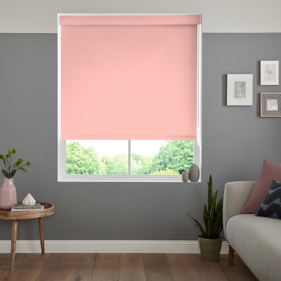 Product photograph of Renard Pink Roller Blind from Choice Furniture Superstore