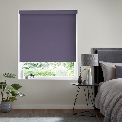 Product photograph of Renard Plum Roller Blind from Choice Furniture Superstore