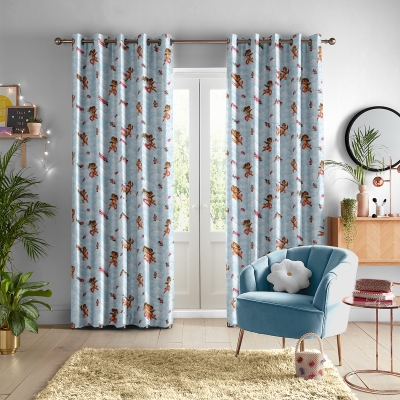 Product photograph of Skinny Dip Cherubs Sky Curtain from Choice Furniture Superstore