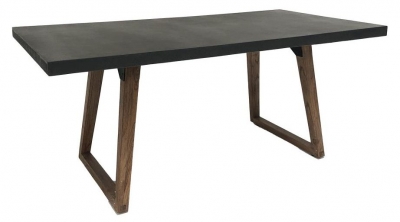 Image of Aspect Top 180cm Dining Table - 6 Seater