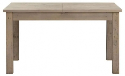 Image of Fjord Scandinavian Style Rustic Pine 140cm-200cm Extending Dining Table
