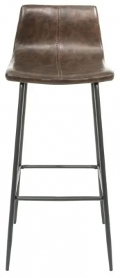 Clearance Bermuda Chestnut Vegan Leather Barstool Sold In Pairs Fss1475890