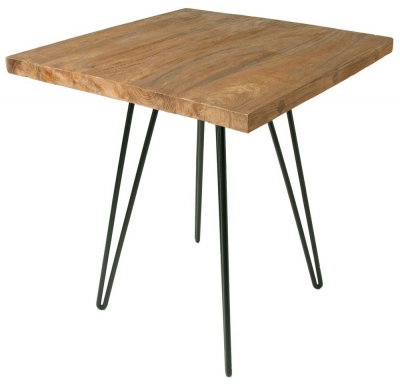 Product photograph of Bibisa Chunky Teak Outdoor Table from Choice Furniture Superstore