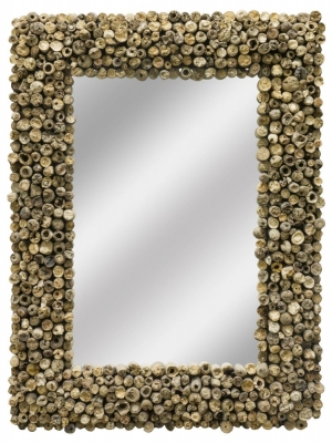 Product photograph of Driftwood Edges Wall Mirror - 65cm X 80cm from Choice Furniture Superstore