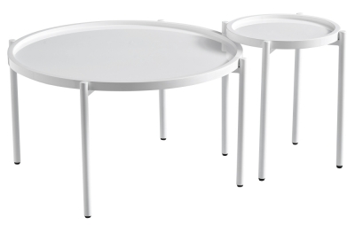 Product photograph of Cambridge Coffee Table And Side Table Set from Choice Furniture Superstore