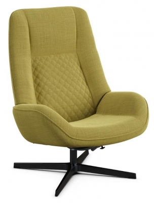 Product photograph of Bordeaux Lido Light Green Fabric Swivel Recliner Chair from Choice Furniture Superstore