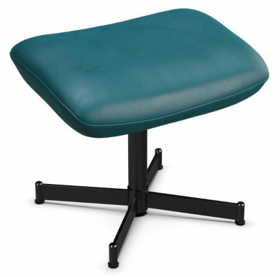 Product photograph of Ergo Soft Pertol Leather Footstool from Choice Furniture Superstore