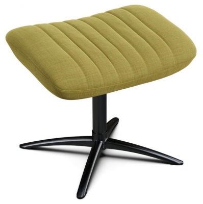 Product photograph of Firana Lido Light Green Fabric Footstool from Choice Furniture Superstore