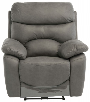 Product photograph of Simi Fabric Electric Recliner Armchair from Choice Furniture Superstore