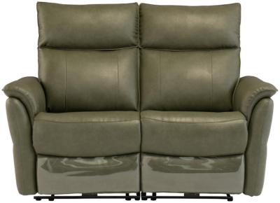 Product photograph of Cerano Vintage Green 2 Seater Electric Recliner Sofa from Choice Furniture Superstore