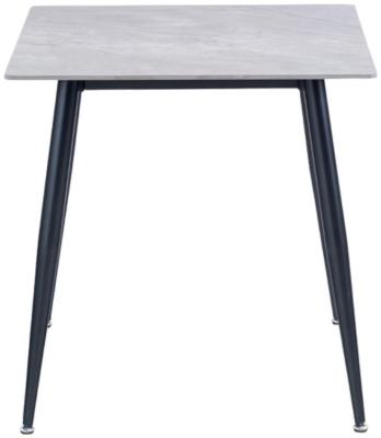 Lavina Rebecca Grey Square 2 Seater Dining Table