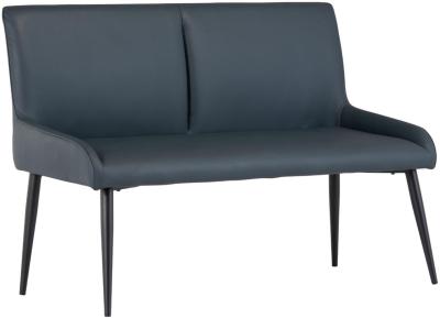 Product photograph of Maisy Teal Bench from Choice Furniture Superstore