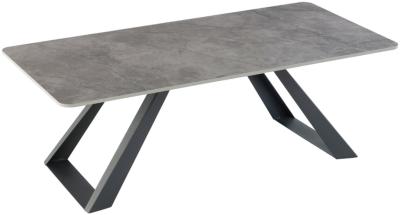 Milan Dark Grey Sintered Stone Coffee Table