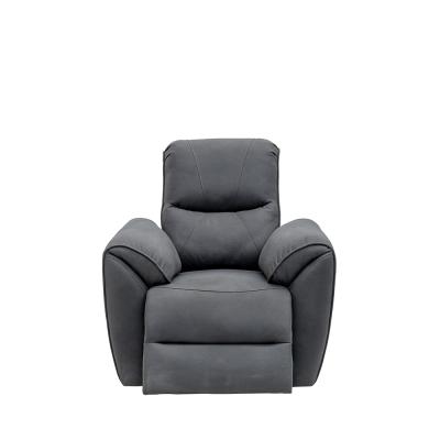 Gianni Charcoal Fabric Electric Recliner Armchair