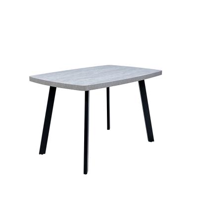 Rimini Grey Melamine 4 Seater Dining Table 120cm