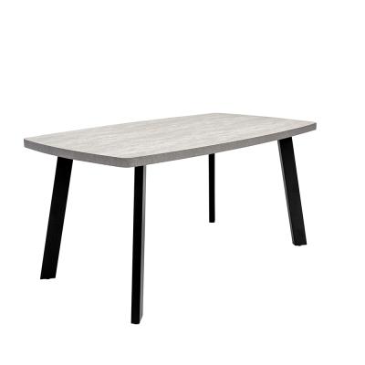 Rimini Grey Melamine 6 Seater Dining Table 160cm