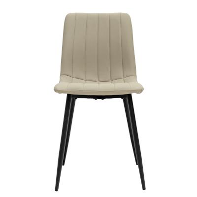 4 X Stone Faux Leather Dining Chair
