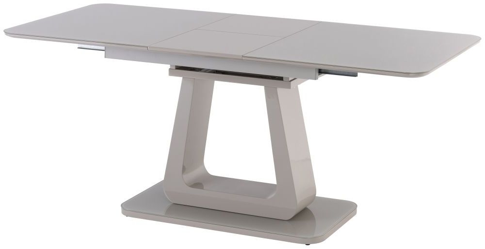 Riverside Light Grey Top 6 Seater Extending Dining Table