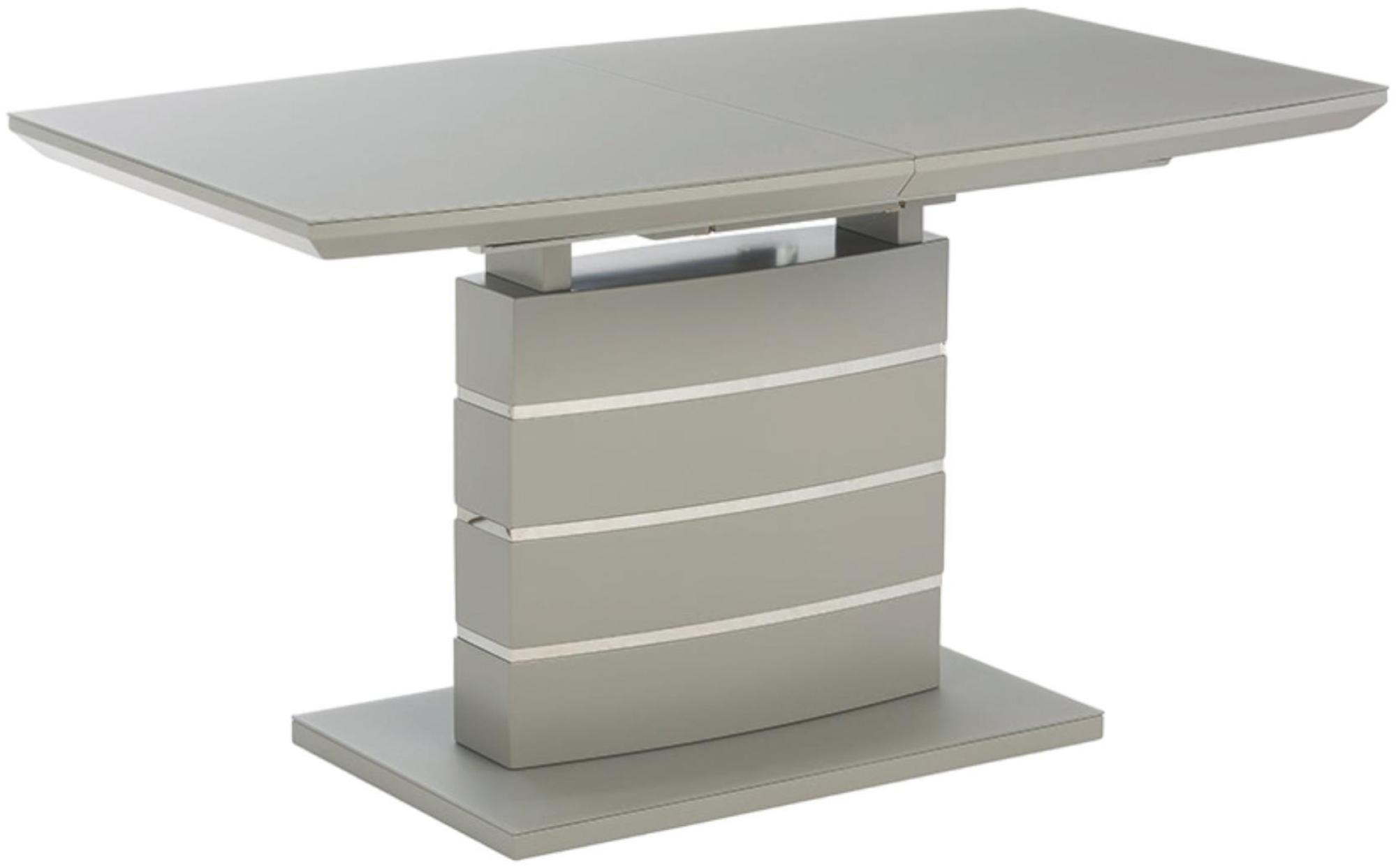 Argenta Matt Grey 6 Seater Extending Dining Table