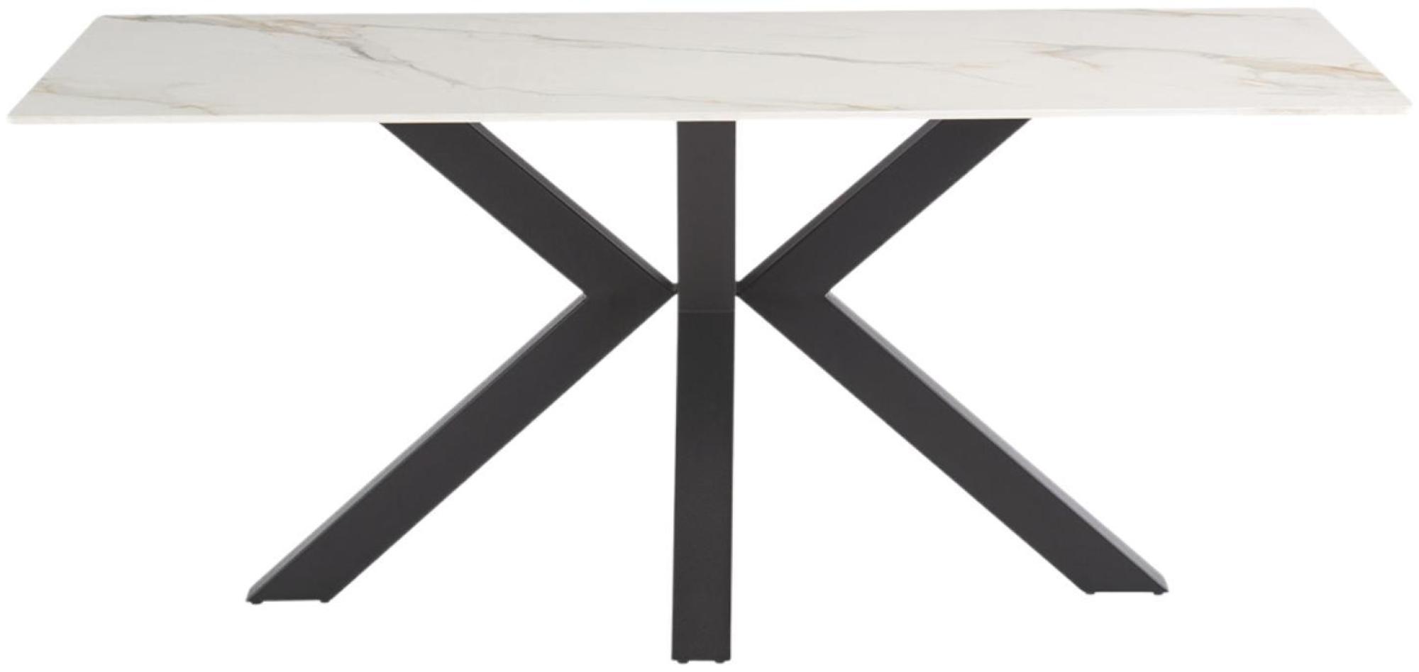 Cora Kass Gold Sintered Stone 6 Seater Dining Table