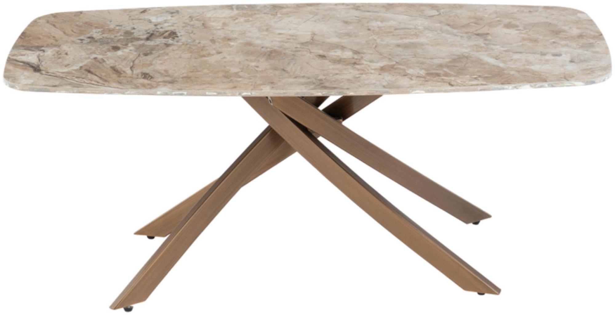 Fendi Brown Marble Coffee Table