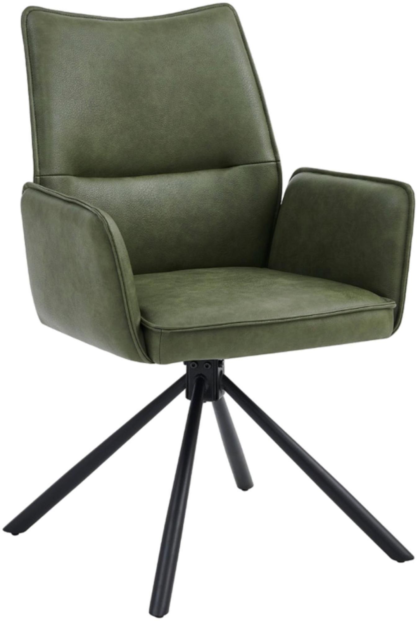 Granada Dark Green Dining Armchair (Sold in Pairs)