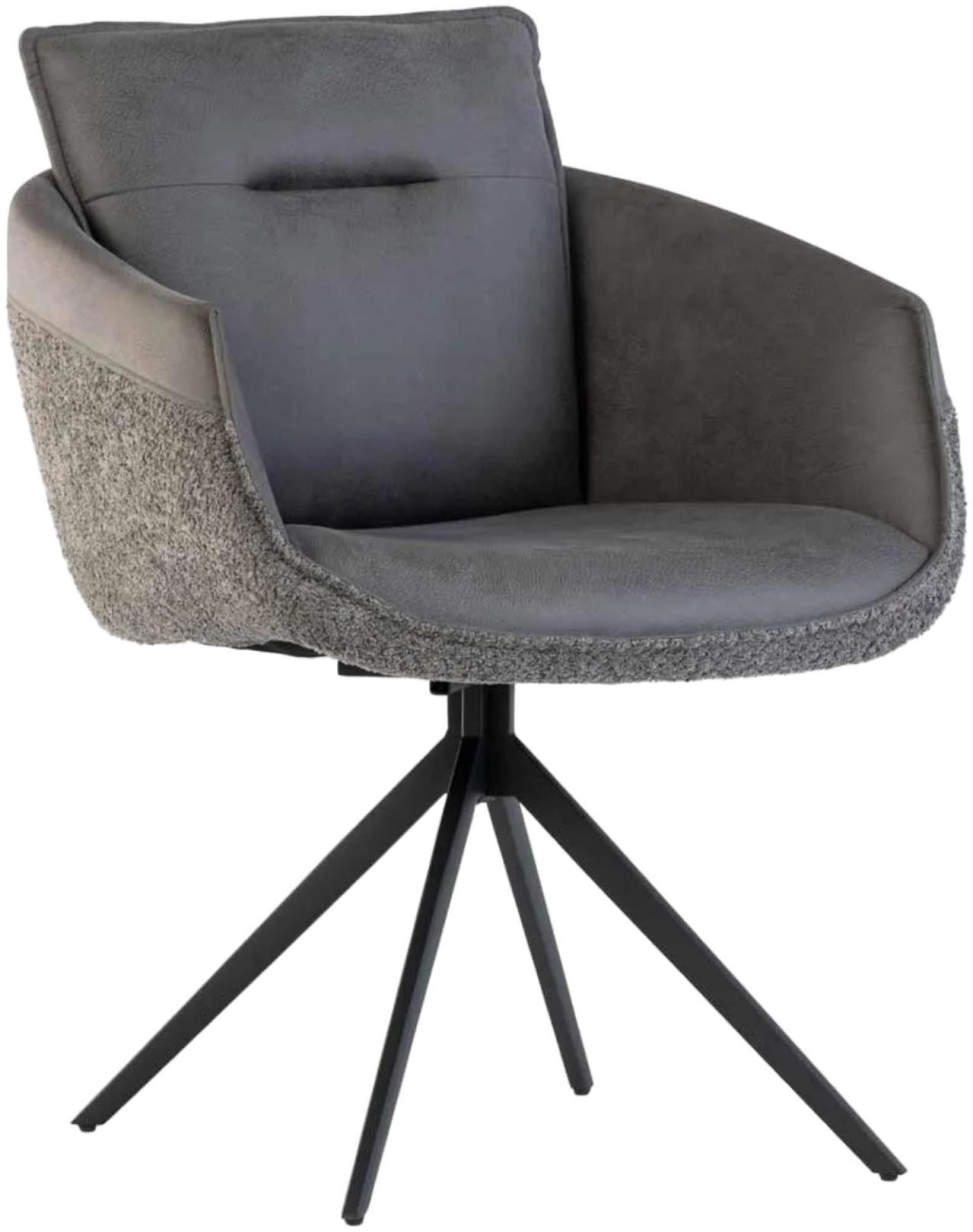 Laguna Grey Velvet Fabric Dining Chair (Sold in Pairs)