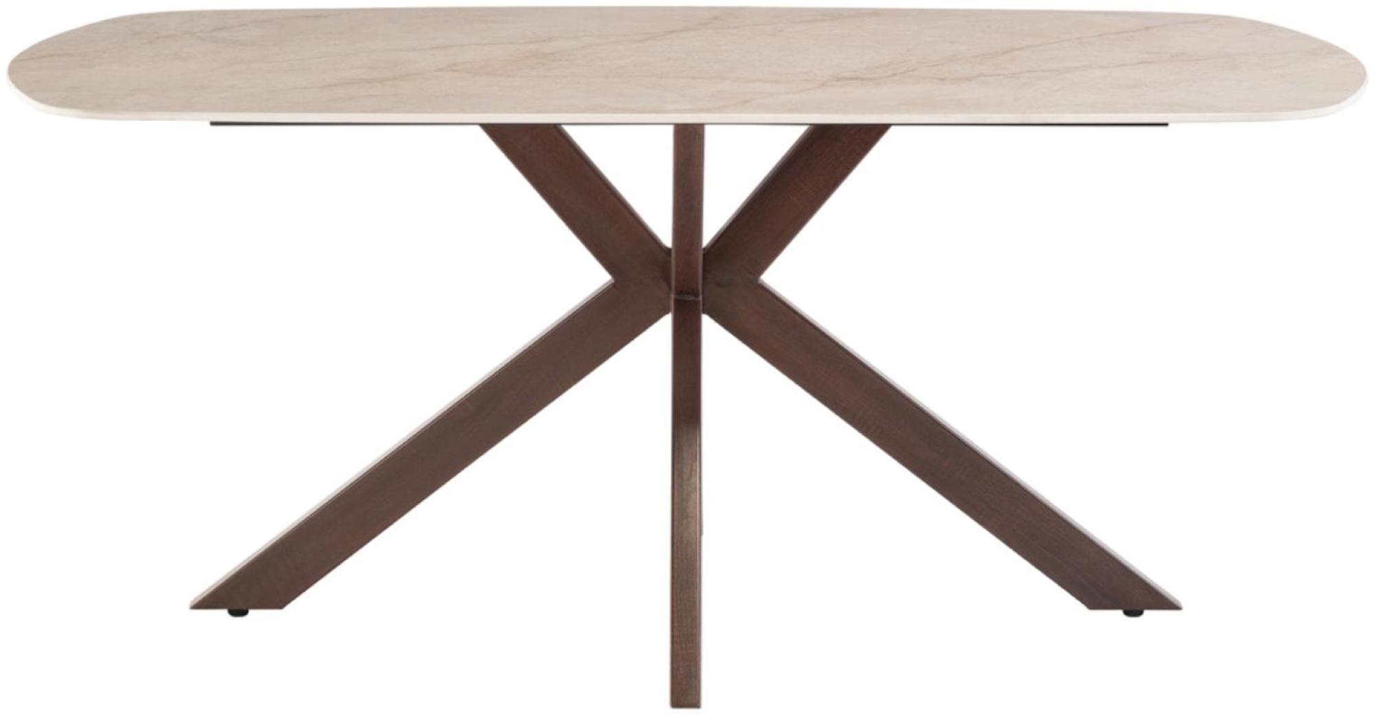 Murano Shakespeare Ivory 6 Seater Dining Table