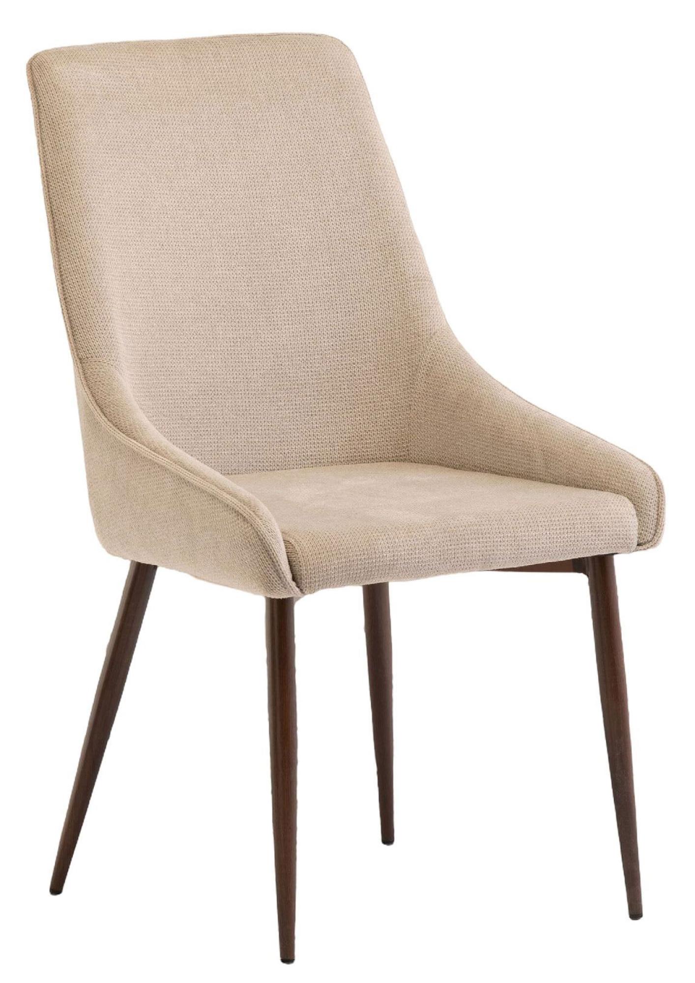 Jade Ivory Fabric Dining Chair (Sold in Pairs)
