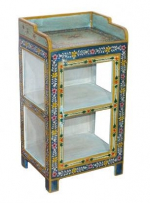 Neral Hand Painted Bedside Cabinet With 1 Shelves