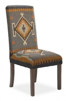 Product photograph of Dewas Kilim Grey Dining Chair Sold In Pairs from Choice Furniture Superstore